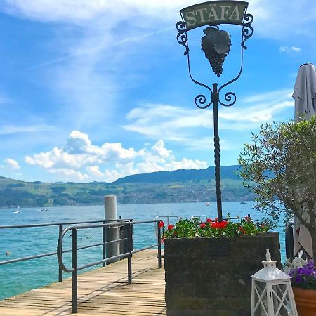 Gemutliche Ferienwohnung Zurichsee, Seeblick, Am Hafen Stafa Εξωτερικό φωτογραφία