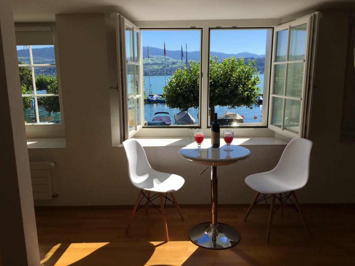 Gemutliche Ferienwohnung Zurichsee, Seeblick, Am Hafen Stafa Εξωτερικό φωτογραφία